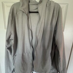 Lululemon Men’s Gray Zip-Up Hoodie